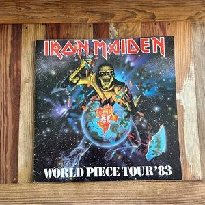 Iron Maiden Concert Program 🪨